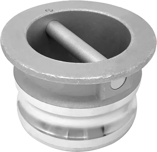 Vista 11 de Montaje de leva y ranura, aluminio, tipo DP, enchufe de polvo Camlock macho de 1 pulgada (CAM-10-DP-AL)