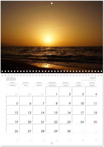 Vista 8 de Impressions from Sicily (calendario mensual de pared 2022 11.4 x 16.1 in (abierto)