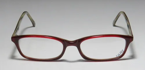 Vista 3 de Disfruta 2702 para las señoraslas mujeres Diseñador Lleno Forma Barata Adulto Tamaño Gafas de ModaGafas 51-17-140 Borgoña