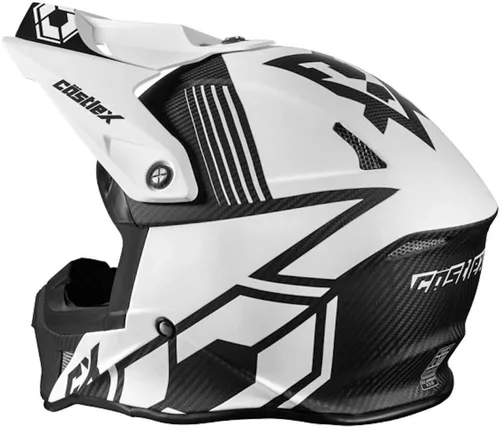 Vista 2 de Castle X CX100 Carbon Warp Casco (blanco mate - 2XL)