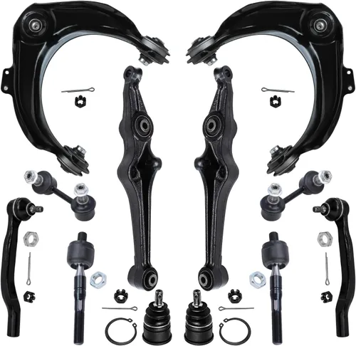 Vista 54 de Detroit Axle - Kit de extremo delantero para Hyundai Sonata XG350 XG300 Kia Optima, 2 brazos de control superiores con juntas de bola, 2 brazos