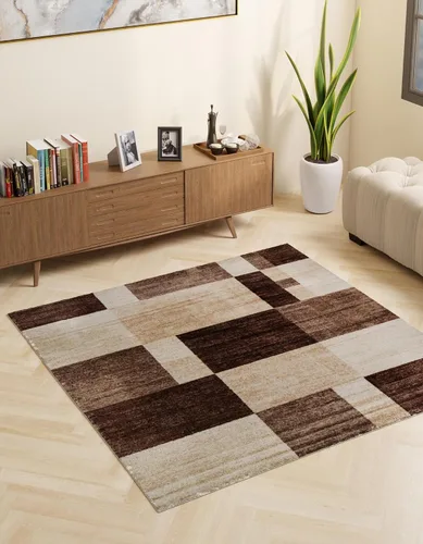 Vista 31 de Unique Loom - Alfombra de la colección Otoño Providence (rectangular de 2 x 3 pies 1 pulgada, azul grisáceo/marrón claro)