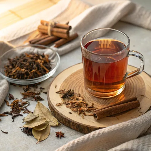 Vista 4 de Traditional Medicinals Orgánico, Stress Ease Calm con Adaptógenos, Ashwagandha y Honeybush - Promueve la Relajación - Kosher, Sin OGM, Sin Cafeína