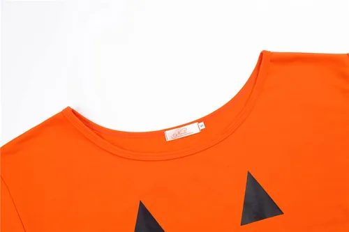Vista 2 de Sudadera de manga larga de mujer con calabaza de Halloween, de Lymanchi