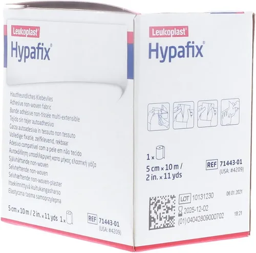 Vista 6 de Hypafix / Cover Roll Cinta de retención de vendaje elástico de 2" x 10 yardas. Cantidad: 1
