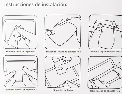 Vista 6 de Paquete de 2 pantallas reflectantes para parabrisas HUD de automóvil, pantalla protectora (5.9 x 5.1 pulgadas) (2)