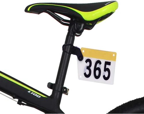 Vista 7 de Soporte para linterna de luz de bicicleta, soporte de clip para bicicleta de carretera, parte de ciclismo, ajustable, compatible con adaptador