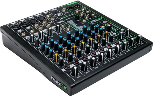 Vista 16 de Mackie ProFX6v3+ Mezclador analógico profesional de 6 canales con USB, preamplificadores de micrófono Onyx, motor de efectos GigFX y Bluetooth 2