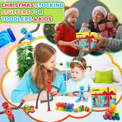 Vista 6 de 12 piezas de juguetes sensoriales para jugar para niños en el aula de 3 a 5 a 7 años, juguetes sensoriales para estudiantes de autismo