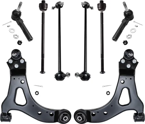 Vista 179 de Detroit Axle - Kit de suspensión frontal de 8 piezas para Chevy Silverado