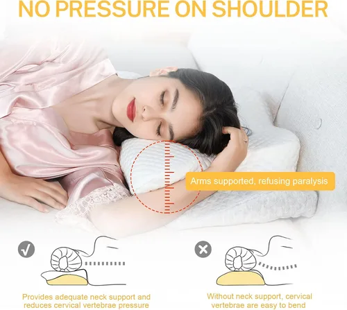 Vista 13 de Almohada cervical para el cuello para aliviar el dolor