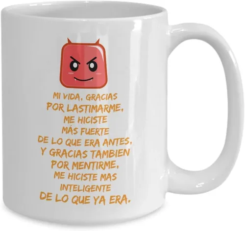 Vista 2 de Regalo para ex novio Taza de café para ex novia Regalo para Navidad, graduados, profesionales y estudiantes vaso