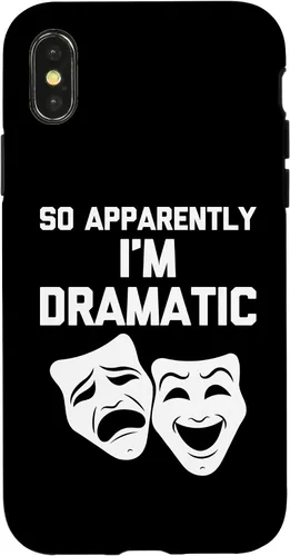 Vista 4 de iPhone 15 So Apparently I'm Dramatic Funny Drama Actor Musical Theatre Case