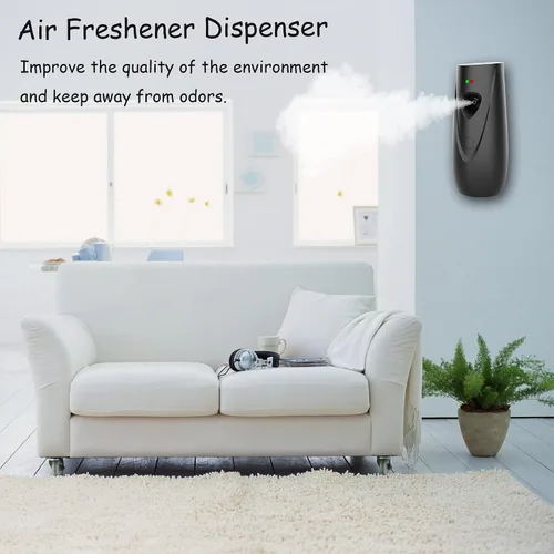 Vista 3 de Dispensador automático de ambientador, dispensador de ambientador montado en la pared/de pie, dispensador de fragancia en aerosol adecuado