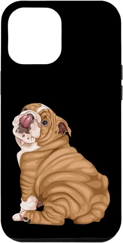 Vista 26 de Funny Puppy Art Illustration English Bulldog Owner Case para iPhone 17
