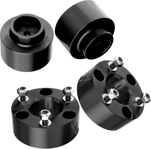 Vista 10 de FLYCLE Kits de elevación de nivelación delantera de 2 pulgadas para Ram 1500 1994-2018 2WD, Ram 2500/3500 2WD 1994-2013, eleva la parte delantera