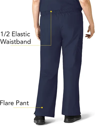 Vista 4 de WonderWing Pantalones de tela quirúrgica para mujer Sierra Origins