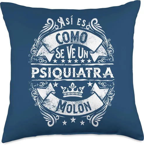Vista 4 de Un Psiquiatra Molon Divertido Humor Para Hombre Psiquiatras Almohada