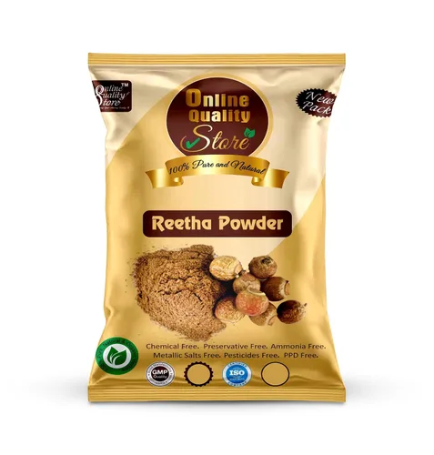 Vista 7 de Online Quality Store Amla Reetha Shikakai, Bhringraj e Hibiscus en polvo para cabello (paquete de 8.82 oz)