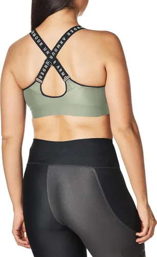 Vista 2 de Under Armour Sujetador deportivo Infinity de alto impacto con cremallera para mujer
