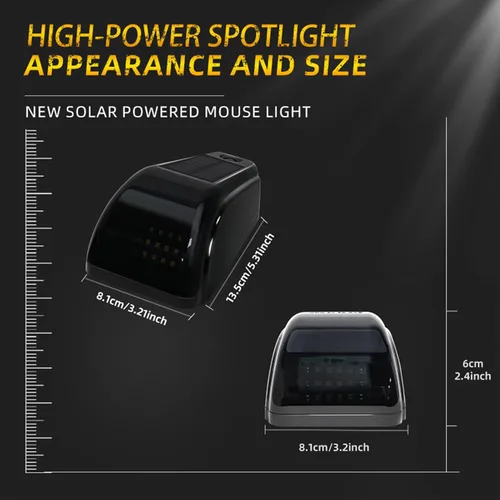 Vista 7 de FLYANT 5 luces solares de cabina para camión, nuevas luces solares de cabina 2025, luz solar para mouse de techo de camión, luces de cabina