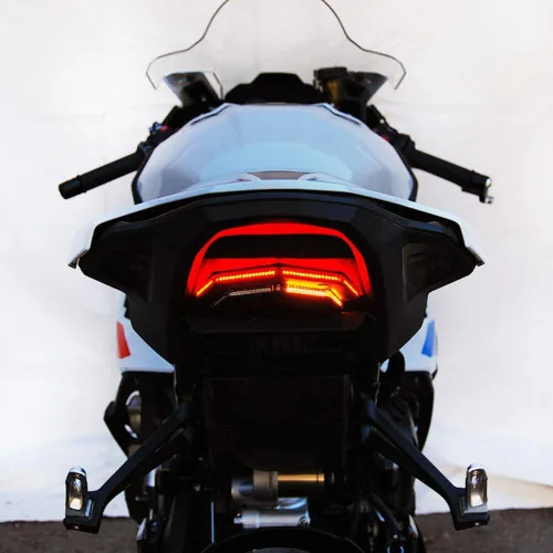 Vista 8 de New Rage Cycles Eliminador de guardabarros compatible con BMW S1000RR (2023-presente) modelo estándar de EE. UU