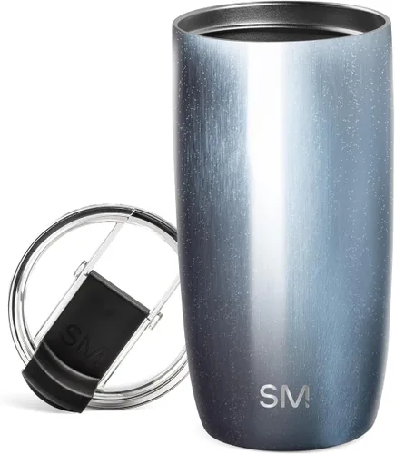 Vista 42 de Simple Modern Taza de café de viaje con tapa 12oz Cateye Cateye: Costero