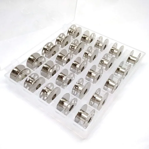 Vista 4 de HONEYSEW 10 bobinas de metal para Elna # 426000, CD-426000