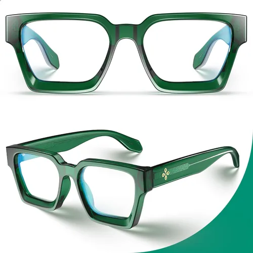 Vista 4 de VISOONE Oversized Progressive Readers with Anti-Blue Light and UV400 RIVER