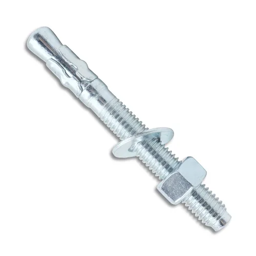 Vista 7 de Anclaje de cuña de 1/2" x 3-3/4", anclajes de hormigón chapados en zinc, sujetadores de pernos de expansión resistentes para ladrillos/bloques