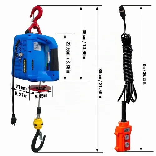 Vista 9 de Torno eléctrico 3 en 1, capacidad de 1500 W Azul profundo