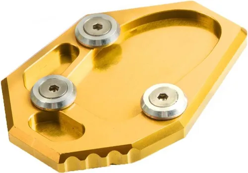 Vista 9 de KAnduo Para Yamaha para MT-07 para XJ6 para FZ6 MT-07 MT07 XJ6/ABS FZ6R FZ6 ABS Kickstand Ampliar placa de pie lateral Ampliadora Soporte de Azul