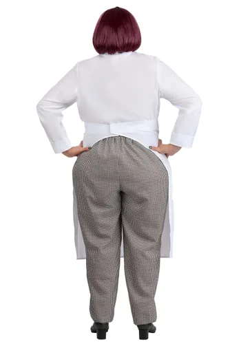 Vista 3 de Disfraz Plus Size de Colette de Ratatouille de Pixar para Mujer Multicolor