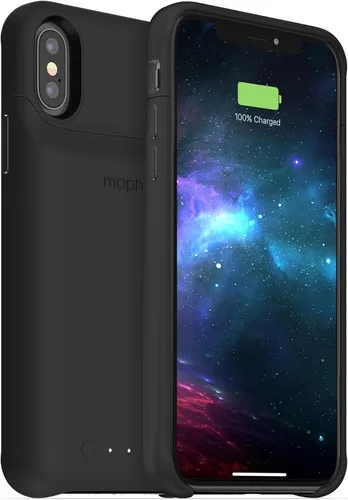 Vista 3 de mophie 401002827 Juice Pack Access - Funda de batería inalámbrica ultradelgada para Apple iPhone Xs/iPhone X (2,000 mAh), color negro