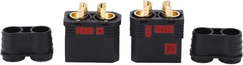 Vista 6 de Kit de conector QS8, conector QS8 macho y hembra Kit RC batería ESC conector enchufe para control remoto Contorl