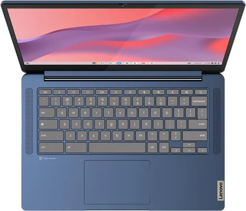 Vista 4 de Lenovo Laptop Chromebook con pantalla táctil de 14", procesador de 8