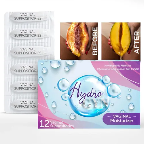Vista 10 de Humectante Vaginal Hydro GYN De Larga Duración para la Sequedad y la Irritación Vaginal Ácido Hialurónico y Vitamina E Cuidado Femenino Libre