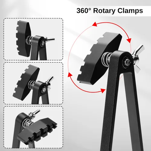 Vista 3 de SainSmart Soporte magnético ajustable para placa de circuito, rotación de 360 grados, mano de ayuda de soldadura para sujetar PCB, desoldar y soldar