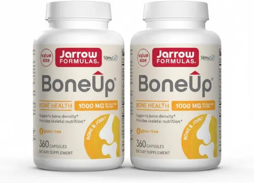 Vista 4 de Fórmula Jarrow Bone Up, promueve la densidad del hueso, 120 cápsulas