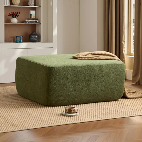 Vista 36 de ovios Sofá seccional Cloud de 96 pulgadas con chaise en forma de L, sofá modular moderno con asiento profundo, sofás tapizados para sala de estar