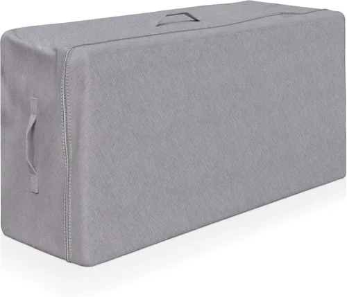 Vista 12 de Milliard Funda de transporte para el colchón de tres pliegues individual (75" x 38" x 4") (colchón NO incluido)