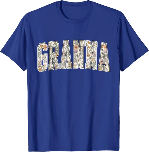 Vista 23 de Granna - Camiseta retro para el día de la madre Negro