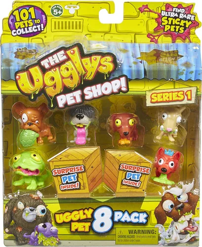 Vista 3 de Figura de juguete Ugglys Pet Shop (paquete de 8)