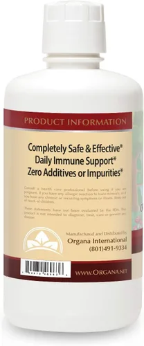 Vista 3 de Organa Crystalline Nano Colloidal Silver - 100 PPM - Botella de 32 oz