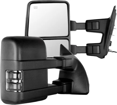 Vista 31 de Espejos de remolque aptos para Ford 1999-2007 para F250 para F350 para F450 para F550 Super Duty Truck 2000-2005 para Ford para espejos de remolque