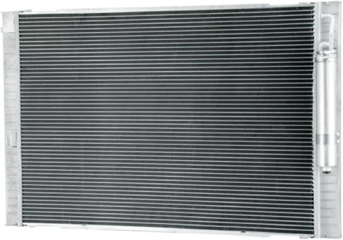 Vista 2 de Radiador de aluminio para Infiniti G37 Sedan 13-17 Nissan 370Z 2009-2013 incluye condensador Nissan Crossflow Radiador