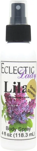Vista 12 de Eclectic Lady Spray corporal lila, doble fuerza, 2 onzas, niebla corporal