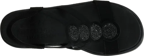 Vista 7 de Skechers Cali Rumble On - Sandalias de cuña Camp Glam para mujer