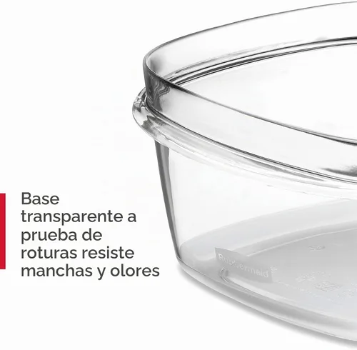 Vista 2 de Rubbermaid Premier Recipiente de almacenamiento de alimentos, juego de 10 piezas, gris, sin BPA, apto para microondas y lavavajillas