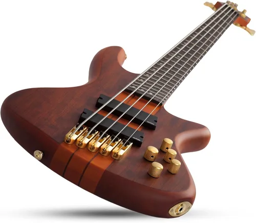 Vista 7 de Schecter Stiletto Studio-5 FF - Miel Satén